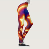 星のように輝く絵文字 レギンス (右)