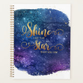 星のように輝く自分がプランナー プランナー手帳 (正面)