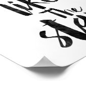 星のように輝く ポスター (角)