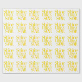 星のように輝く ラッピングペーパー (フラット)