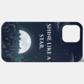 「星のように輝け」夜空の引用文 iPhone Case-Mate iPhoneケース (裏面 (横))