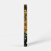 星のように金色の白熱［赤熱］光を放つ髪をした宇宙人 SAMSUNG GALAXYケース (右側面)