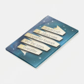 星のようにEverafterをパーソナライズ投稿®注 ポストイット (アングル)