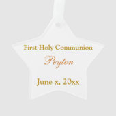 星のアクリルのオーナメントのような輝やき オーナメント (裏面)