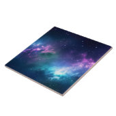 星のイルミネーション：星白熱［赤熱］光を放つ付き星雲 タイル (側面)