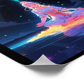 星のエネルギーステッカーを使用する ポスター (角)