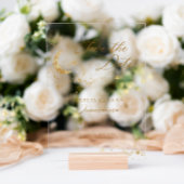 星のエレガント下の夜キンセアニラ アクリル招待状