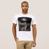 星のオオカミ Tシャツ (正面フル)
