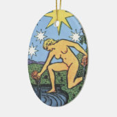 星のオーナメント セラミックオーナメント (左)