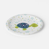 星のカメのパーティーのプレート ペーパープレート (アングル)
