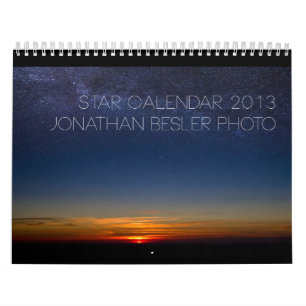 星のカレンダー2013年 カレンダー