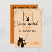 星のキス 招待状 (正面/裏面)