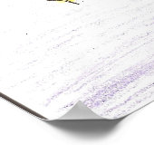 星のキャンバス印刷 ポスター (角)