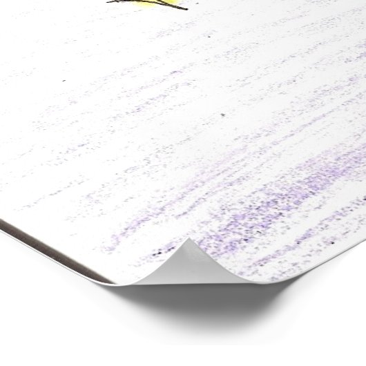 星のキャンバス印刷 ポスター (角)