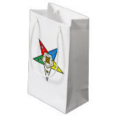 星のギフトバッグのOES順序 スモールペーパーバッグ (裏面アングル)