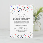 星のクラスター | ブラックヒストリーイベント RWBB ホワイト 招待状 (スタンド正面)
