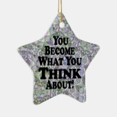 -星のクリスマスのオーナメントになります セラミックオーナメント (右)