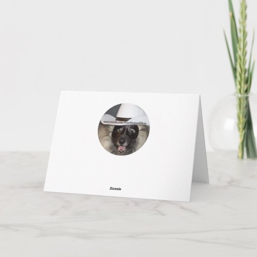 星のクリスマスカードの後 シーズンカード (裏面)