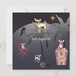 星のグリーティングカード（大）