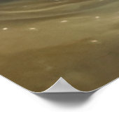 星のサイン天秤座の女神、天の存在、〔占星術の〕十二宮図 ポスター (角)