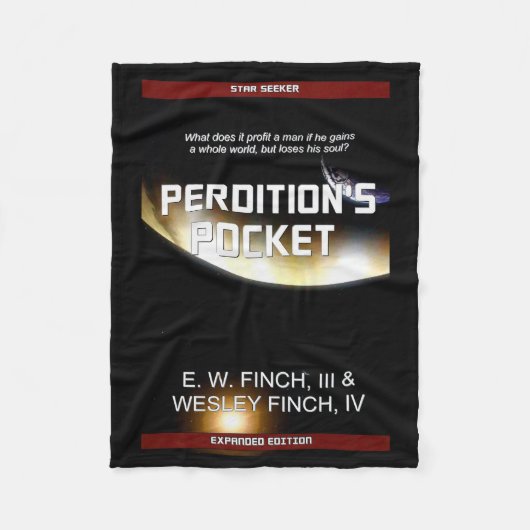 星のシーカー、Blanket大尉の フリースブランケット (正面)