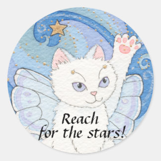 星のステッカーを手に入れる ラウンドシール