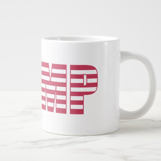 星のスパングル「トランプ」 ジャンボコーヒーマグカップ (右)