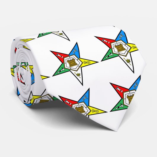 星のタイ ネクタイ (ロール)
