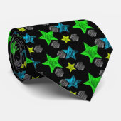 星のタイ ネクタイ (ロール)