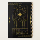 星のタロットのカード芸術 プランナー手帳 (裏面)