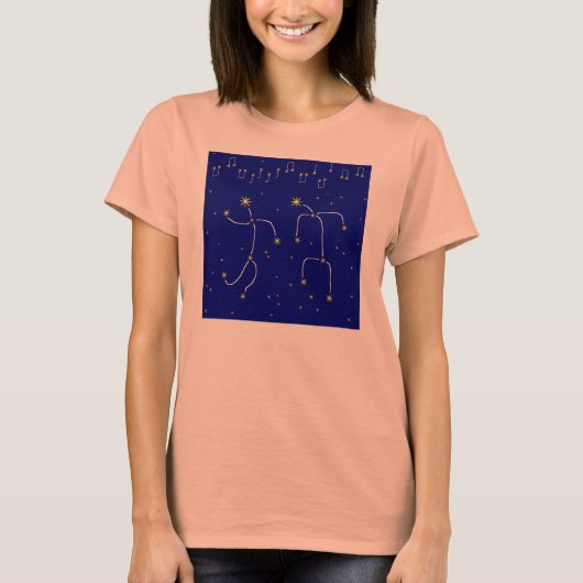 星のダンス Tシャツ (正面)