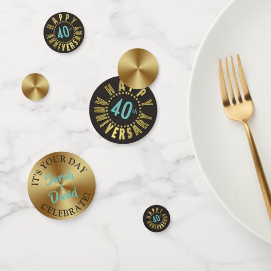 星のハッピーアニバーサリーサークル金ゴールドID173 コンフェッティ (グループ)