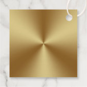 星のハッピーアニバーサリーサークル金ゴールドID173 フェイバータグ (裏面)