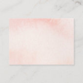 星のバニー象のギフトディスプレイシャワーをキャッチ エンクロージャーカード (裏面)