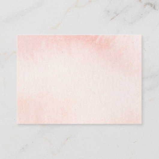 星のバニー象のギフトディスプレイシャワーをキャッチ エンクロージャーカード (裏面)