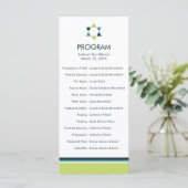 星のバーの（ユダヤ教の）バル・ミツバーモダンなプログラム プログラム (スタンド正面)