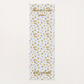 星のパターン文字リーチ星ヨガマット ヨガマット (裏面)