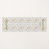 星のパターン文字リーチ星ヨガマット ヨガマット (正面(横))