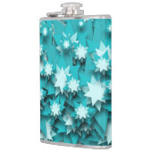 星のパターン フラスク (左)