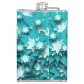 星のパターン フラスク (裏面)