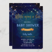 星のパーティの招待状 招待状 (正面/裏面)