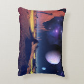 星のビスタ – 宇宙の風景 アクセントクッション (裏面(縦))