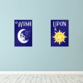 星のプリント (ウッドフロア)