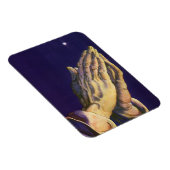 「星のベツレヘム」を戴く伝統的な祈りの手 マグネット (右側)