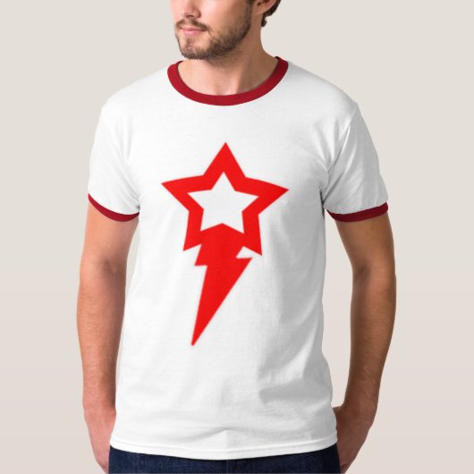 星のボルト Tシャツ (正面)