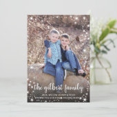 星のボーダー ファミリー ネーム フォト シーズンカード (スタンド正面)