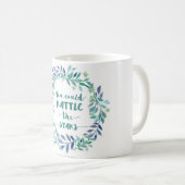 星のマグをがらがらと鳴らすことができます コーヒーマグカップ (正面右)