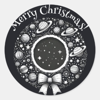 星のリース ステッカー