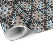 星のレースパターンビクトリア時代の人 ラッピングペーパー (ロールコーナー)