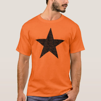 星のロゴ Tシャツ